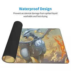 Board Game Pokemon Reshiram Playmat Games Mousepad Play Mat of TCG 114591 - Image 5