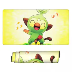 Board Game Pokemon Grookey Playmat Games Mousepad Play Mat of TCG 114577 - Image 1