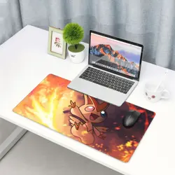 Board Game Pokemon Victini Playmat Games Mousepad Play Mat of TCG 114585 - Image 2