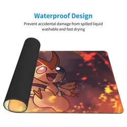 Board Game Pokemon Victini Playmat Games Mousepad Play Mat of TCG 114585 - Image 5