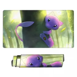 Board Game Pokemon Mew Playmat Games Mousepad Play Mat of TCG 114578 - Image 1