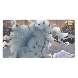 Alolan Vulpix - Board Game Pokemon Playmat Games Mousepad Play Mat of TCG 226197 - Image 2