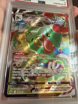 Rayquaza VMAX 101/159 Full Art 2023 Pokemon SWSH Crown Zenith PSA 9 Mint - Image 4