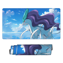 Suicune - Pokemon Board Card Game Playmat Games Mousepad Play Mat of TCG 225943 - Image 1