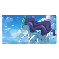Suicune - Pokemon Board Card Game Playmat Games Mousepad Play Mat of TCG 225943 - Image 2
