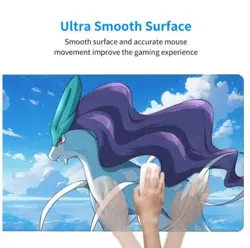 Suicune - Pokemon Board Card Game Playmat Games Mousepad Play Mat of TCG 225943 - Image 5