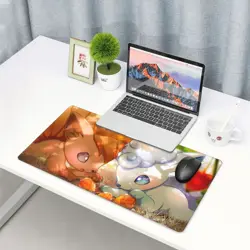 Alolan Vulpix - Board Game Pokemon Playmat Game Mousepad Play Mat of TCG 225742 - Image 3