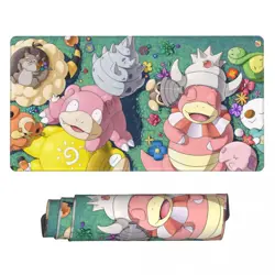 Teddiursa - Board Game Pokemon Playmat Games Mousepad Play Mat of TCG 225637 - Image 1