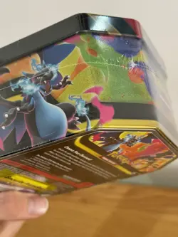 Pokemon TCG: Mega Charizard Tin - Mega Charizard X ex - Brand New - SEALED - Image 3