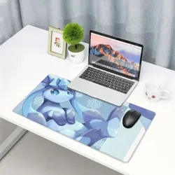 Glaceon - Board Game Pokemon Playmat Games Mousepad Play Mat of TCG 225475 - Image 3