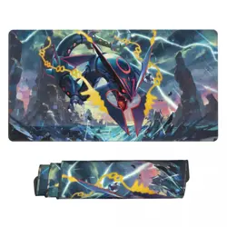 114658 Hot Board Game Pokemon Rayquaza Playmat Games Mousepad Play Mat of TCG - Image 1