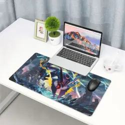 114658 Hot Board Game Pokemon Rayquaza Playmat Games Mousepad Play Mat of TCG - Image 2