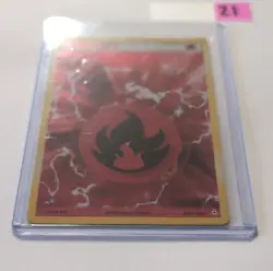 Pokemon Fire Energy 106/110 EX Holon Phantoms Holo Rare Basic Nintendo - Image 4