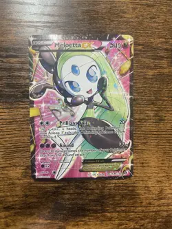 Pokemon Meloetta EX RC25/RC25 Legendary Treasures Ultra Rare Holo 110 HP - Image 1