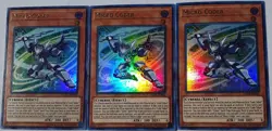 Yugioh 3x Micro Coder LOD2-EN002 Ultra Rare Unlimited Edition Near Mint Playset - Image 4