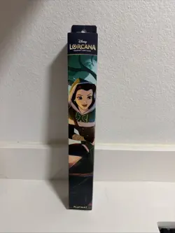 Disney Lorcana TCG Rare Belle Archer Playmat In Hand Ready To Ship - Image 1