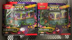 Pokemon Mega Battle Deck Mega Gengar EX Foil Cards Deck Box Two Boxes - Image 1