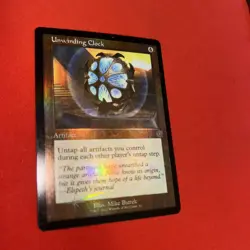 Magic the Gathering Unwinding Clock Brothers' War Retro Card Foil - Image 3