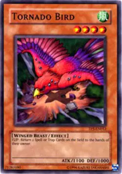 Yugioh! LP Tornado Bird - TP5-EN012 - Common - Unlimited Edition Lightly Played, - Image 1