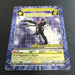 Digimon Digi Battle Card - Beelzemon BO-303 - Series 6 Excellent Condition - Image 1