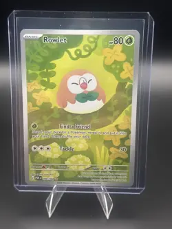 Perfect Order Rowlet 90/88 Illustration Rare Pokemon Card - NM - Image 1