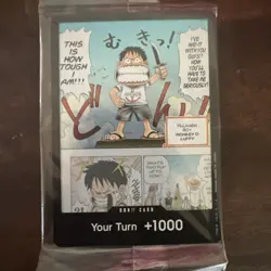 DON!! Card (Young Luffy) (Devil Fruits Collection Vol. 1) - Sealed - Image 1