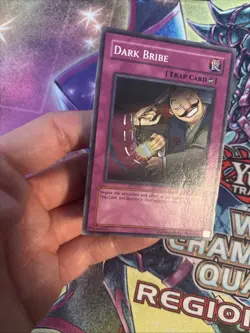 (YBL) DARK BRIBE GX04-EN002 Super Rare Unlimited Edition LP - Image 3