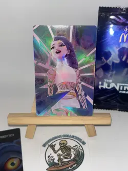 McDonalds K-Pop Demon Hunter Huntrix Trading Card Rumi Holographic chaser KPDH - Image 2