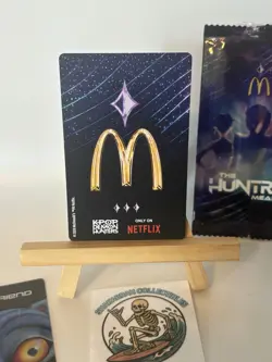 McDonalds K-Pop Demon Hunter Huntrix Trading Card Rumi Holographic chaser KPDH - Image 3