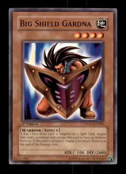 Yugioh DPYG-EN009 Big Shield Gardna 1st Edition Common Effect - Image 1