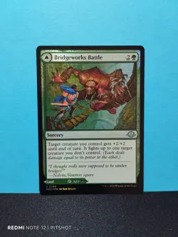 FOIL Bridgeworks Battle Tanglespan Bridgeworks / Bruckengefecht - MTG Magic - Image 1