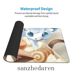 Vulpix - Board Game Pokemon Playmat Games Mousepad Play Mat of TCG 2024 - Image 3