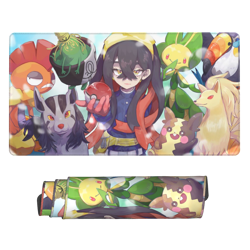 Carmine - Board Game Pokemon Playmat Games Mousepad Play Mat of TCG 226555 - Image 1