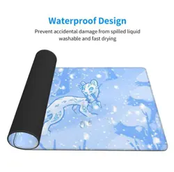 Alolan vulpix - Board Game Pokemon Playmat Games Mousepad Play Mat of TCG 226586 - Image 3