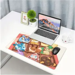 Eevee - Board Game Pokemon Playmat Games Mousepad Play Mat of TCG 226544 - Image 4