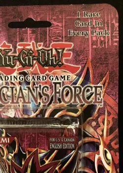 Yu-Gi-Oh! MAGICIAN’S FORCE English Edition RARE Rack Blister Pack Konami 1996 🔥 - Image 3