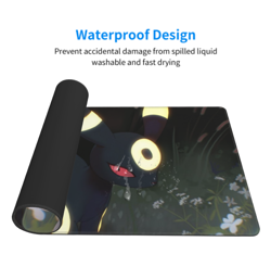 Umbreon - Board Game Pokemon Playmat Games Mousepad Play Mat of TCG 226396 - Image 3