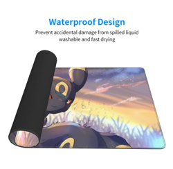 Umbreon - Board Game Pokemon Playmat Games Mousepad Play Mat of TCG 226394 - Image 3
