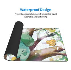 Bulbasaur - Board Game Pokemon Playmat Games Mousepad Play Mat of TCG 226377 - Image 3