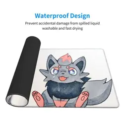 Zorua - Board Game Pokemon Playmat Games Mousepad Play Mat of TCG 226340 - Image 3