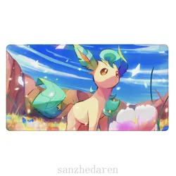 Leafeon - Board Game Pokemon Playmat Games Mousepad Play Mat of TCG 226305 - Image 2