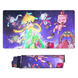 Mew - Board Game Pokemon Playmat Games Mousepad Play Mat of TCG 226322 - Image 1