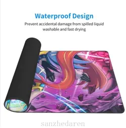 Zacian - Board Game Pokemon Playmat Games Mousepad Play Mat of TCG 226316 - Image 2