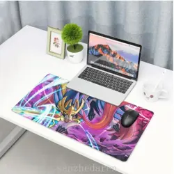 Zacian - Board Game Pokemon Playmat Games Mousepad Play Mat of TCG 226316 - Image 4