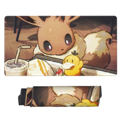Eevee - Board Game Pokemon Playmat Games Mousepad Play Mat of TCG 226213 - Image 1