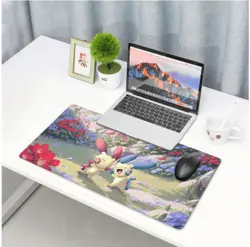 Minun Plusle Board Game Pokemon Playmat Games Mousepad Play Mat of TCG 226159 - Image 4