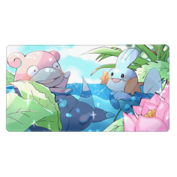 Slowpoke Mudkip Board Game Pokemon Playmat Games Mousepad Play Mat of TCG 226135 - Image 2