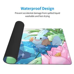 Slowpoke Mudkip Board Game Pokemon Playmat Games Mousepad Play Mat of TCG 226135 - Image 3