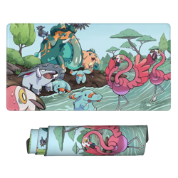 Phanpy - Board Game Pokemon Playmat Games Mousepad Play Mat of TCG 226105 - Image 1