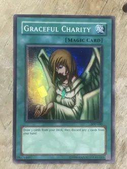 Yu-Gi-Oh! Graceful Charity Super Rare #SDP-040 - Image 1